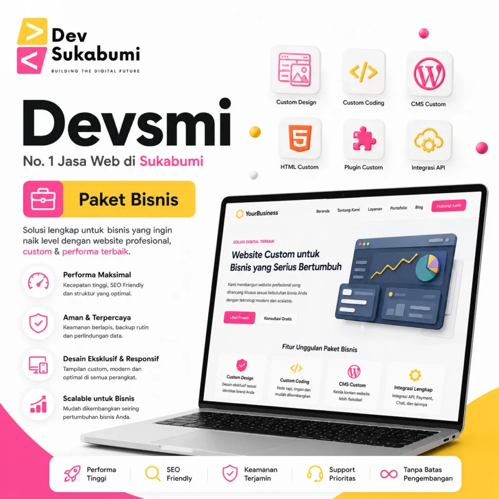 Paket Bisnis (Custom Web)