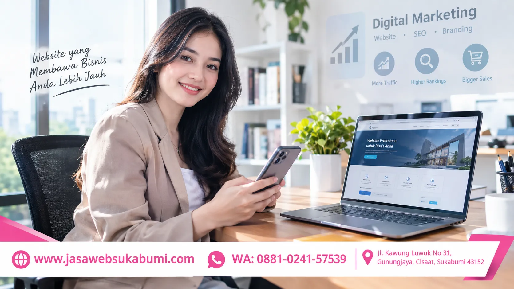 Sudah Punya Medsos, Kenapa UMKM Sukabumi Butuh Website?
